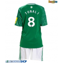 Maglie da calcio Newcastle United Sandro Tonali #8 Seconda Maglia Bambino 2025-26 Manica Corta + Pantaloni corti)